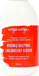 Uoga uoga Naturalny szampon Lingonberry Ribbon do włosów przetłuszczających się 250ml 1