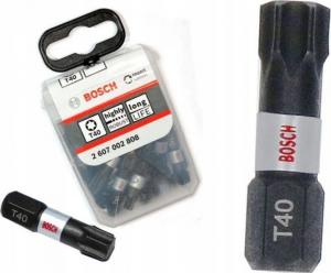 Bosch bit 1/4- T40- 25mm Torx Impact 25 sztuk (2607002808) 1