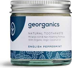 Georganics Georganics, Mineralna pasta do zębów w słoiku English Peppermint, 60ml 1