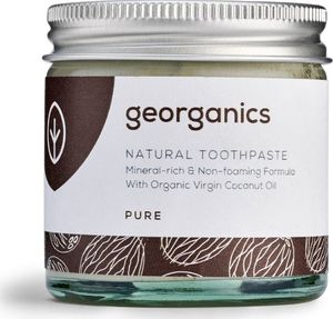 Georganics Georganics, Mineralna pasta do zębów w słoiku Pure Coconut, 60ml 1