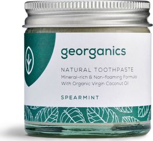 Georganics Georganics, Mineralna pasta do zębów w słoiku Spearmint, 60ml 1