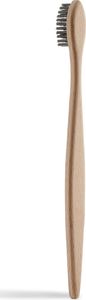 Georganics Georganics, Ekologiczna szczoteczka z drewna bukowego z aktywnym węglem, SOFT 2
