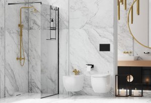 Koszyk prysznicowy Deante prostokątny czarny (ADM_N52K) 4