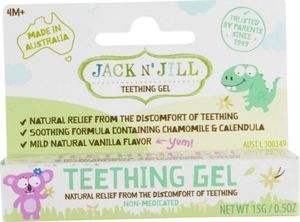 Jack NJill Żel naturalny łagodzący ząbkowanie 15g 1