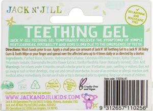 Jack NJill Żel naturalny łagodzący ząbkowanie 15g 3