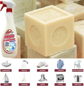 Meglio Odłuszczacz Mydło Marsylskie 750m Spray Meglio 4