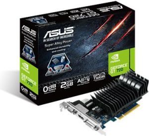 Karta graficzna Asus GeForce GT 720 2GB GDDR3 (64 bit) HDMI, DVI, D-Sub, BOX (GT720-SL-2GD3-BRK) 1