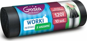 Politan Gosia Worki Na Śmieci Uszy 120l A10 Czarne 4413 2