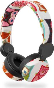 Słuchawki Nedis Round Cable Owl (HPWD4102BK) 4