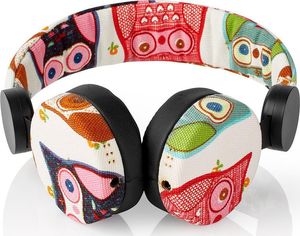Słuchawki Nedis Round Cable Owl (HPWD4102BK) 5