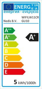 Nedis Nedis Wi-Fi Smart LED Bulb | Warm White | GU10 4