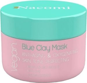 Nacomi NACOMI_Vegan Blue Clay Mask Anti Aging Oxygenating maska niebieska przeciwzmarszczkowo dotleniająca 50ml 1