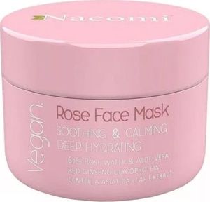 Nacomi NACOMI_Vegan Rose Face Mask Soothing Calming maska różana łagodząco uspokajająca 50ml 1