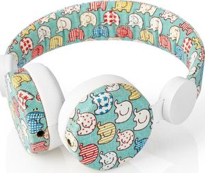 Słuchawki Nedis Round Cable Elephant (HPWD4100WT) 3