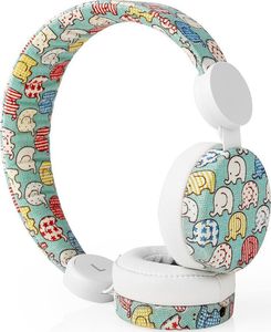 Słuchawki Nedis Round Cable Elephant (HPWD4100WT) 4