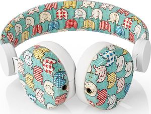 Słuchawki Nedis Round Cable Elephant (HPWD4100WT) 5