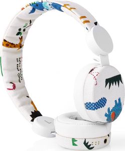 Słuchawki Nedis Round Cable Elephant (HPWD4104WT) 6