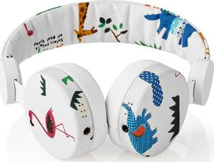 Słuchawki Nedis Round Cable Elephant (HPWD4104WT) 7