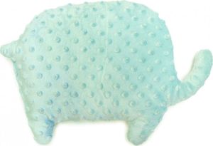 Pulp Pulp, poduszka Minky Słonik, Żyrafy miętowe, 29 x 22 cm 2