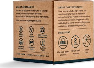 Georganics Pasta do zębów English Peppermint 120ml 3