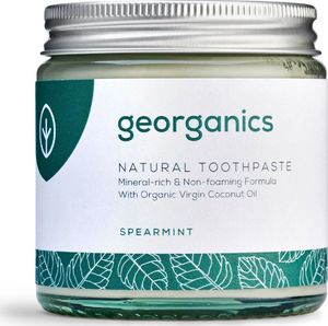 Georganics Georganics, Mineralna pasta do zębów w słoiku Spearmint, 120ml 1