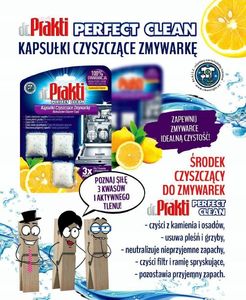 Clovin Kapsułki czyszczące do zmywarki 3x18g 3