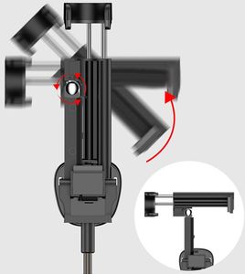 Selfie stick Selfie Stick - H1 - Black uniwersalny 12