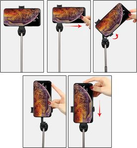 Selfie stick Selfie Stick - H1 - Black uniwersalny 13