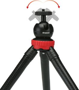 Selfie stick Tripod Flexible Black 3