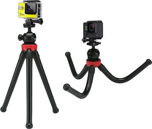 Selfie stick Tripod Flexible Black 4