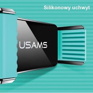 Usams Uchwyt zaciskowy do samochodu Air Vent Dual Clip ZJ45ZJ02 7