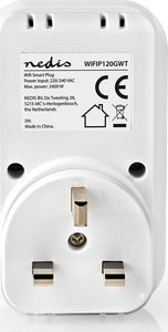 Nedis Nedis WiFi Smart Plug | UK Type G | 10A 3