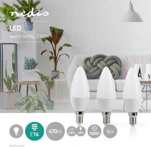 Nedis Nedis LED Lamp E14 | Candle | 5.8 W | 470 lm 3