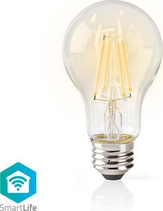 Nedis Nedis Wi-Fi Smart LED Filament Bulb | E27 | A60 | 5 W | 500 lm | Clear 2