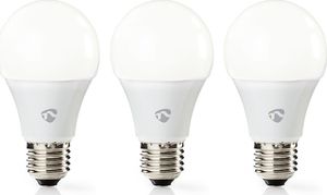 Nedis Nedis Wi-Fi Smart LED Bulb | Warm White | E27 | 3-Pack 1