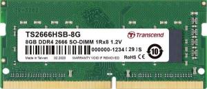 Pamięć do laptopa Transcend SODIMM, DDR4, 8 GB, 2666 MHz, CL19 (TS2666HSB-8G) 1