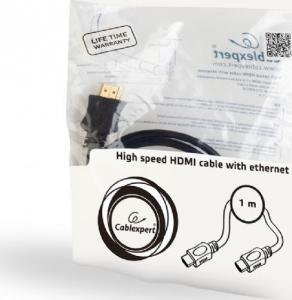 Kabel Gembird HDMI - HDMI 1m czarny (CC-HDMI4L-1M) 2