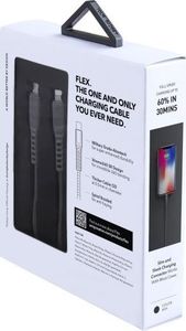 Kabel USB Uniq USB-C - Lightning 1.2 m Czarny (UNIQ127GRY) 6