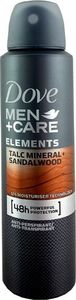 Dove  Men + Care 48h Anti-Perspirant dezodorant w spray'u Talc Mineral + Sandalwood 150ml 1