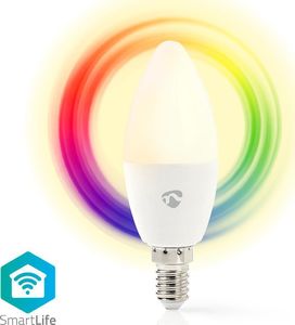 Nedis Nedis WiFi Smart LED Bulb | Full Colour and Warm White | E14 3