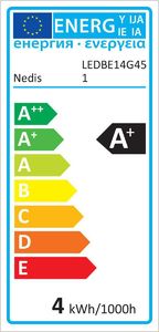 Nedis Nedis LED Lamp E14 | G45 | 3.5 W | 250 lm 2
