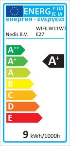 Nedis Nedis WiFi Smart LED Bulb | Warm White | E27 3