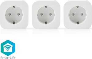 Nedis Nedis Wi-Fi Smart Plug | Schuko Type F | 10 A | 3-Pack 3