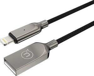 Kabel USB Usams USB-A - Lightning 0.6 m Czarny (63846-uniw) 1
