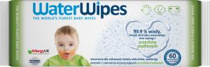 WaterWipes WaterWipes, Chusteczki nasączane czystą wodą, Soapberry (z dodatkiem wyciągu z orzechów mydlanych), 60szt. PL 1