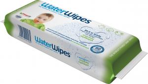 WaterWipes , Chusteczki nasączane czystą wodą, Soapberry (z dodatkiem wyciągu z orzechów mydlanych), 60szt. PL 2