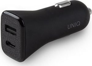Ładowarka Uniq Votra Duo P30 1x USB-A 1x USB-C 2.4 A  (UNIQ214BLK) 1