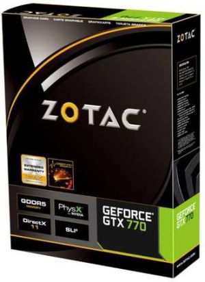 Karta graficzna Zotac GeForce GTX 770, 2GB DDR5 (256 Bit), HDMI, DVI, DP, Premium Pack, BOX (ZT-70311-10P) 7