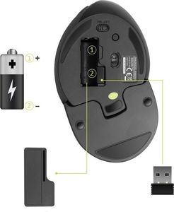 Mysz Delux M618 Silver 8