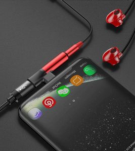 Adapter USB Baseus L41 USB-C - Jack 3.5mm + USB-C Czerwony  (6953156282285) 8